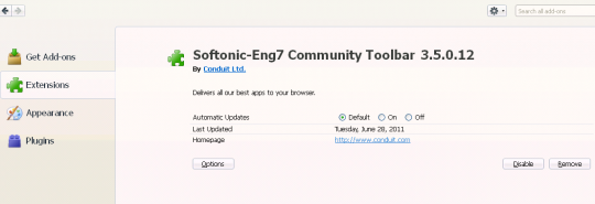 newsdaily7.com scams on Yahoo home page via Softonic-Eng7 Community Toolbar