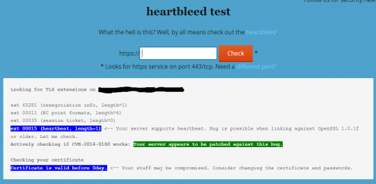 Heatbeat security test