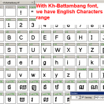 View Kh-Battambang.tff on fontcreator